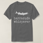 Barracuda Whisperer Funny Barracuda Vissen129 T-shirt (Design voorkant)