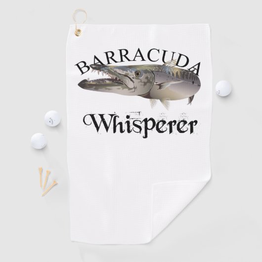 Barracuda Whisperer Light Colour Viste Towel Golfhanddoek (Insitu)