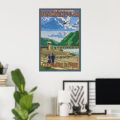 Barrage de Bonneville - Columbia River OU affiche  (Bureau à domicile)