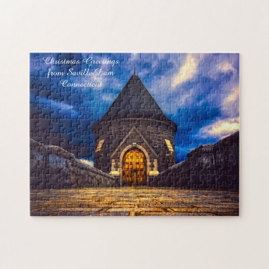 Barrage de Saville Connecticut.  Puzzle (Horizontal)