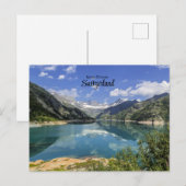 Barrage D'Emosson, Zwitserland Briefkaart (Voorkant / Achterkant)