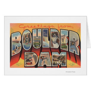 Barrage du Nevada - de Boulder - grandes scènes de