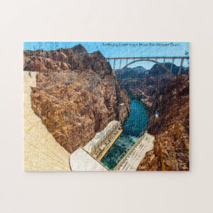 Barrage Hoover Colorado. Jigsaw Puzzle