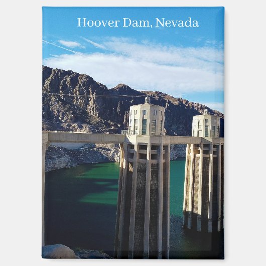 Barrage Hoover Nevada Magnet (Recto)