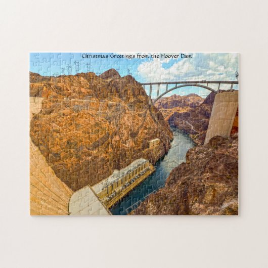 Barrage Hoover Nevada. Puzzle (Horizontal)