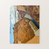 Barrage Hoover Nevada. Puzzle (Vertical)