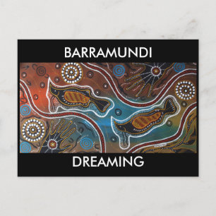 Barramundi Dreaming Briefkaart
