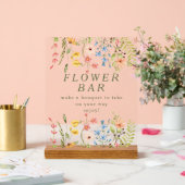 Barre à fleurs fleur sauvage (Mariage)