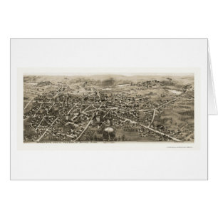 Barre, carte panoramique de mA - années 1870