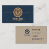 Barre d'Angus et carte occidentales de (Devant / Derrière)