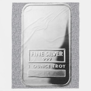 BARRE D'ARGENT Couverture en polaire