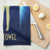 Barre de Geoglyph Serviette Gold Long homme ancien (Quart Plié)