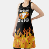 Barre de nom personnalisée et tablier barbecue Gri (Insitu)