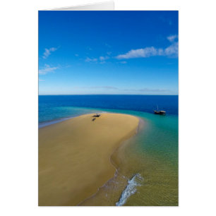 Barre De Sable Et Dhow   Ibo Island, Mozambique