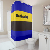 Barre Drapeau Grille Couleurs Douche Rideau (En situation)