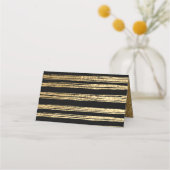 Barre et Bat mitzvah Gold Black Tallit Cartes de P (Dos)
