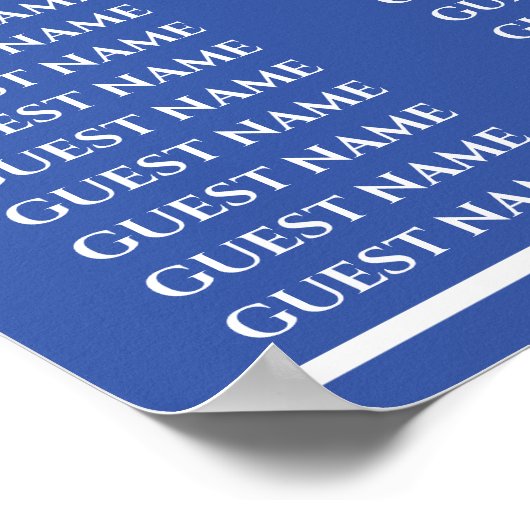 Barre et Bat mitzvah - Tableau de sièges à fleurs (Coin)