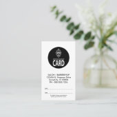 barre la carte de rendez-vous (Debout devant)