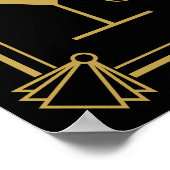 Barre Mariage Art Déco Interdiction Signal : (Coin)