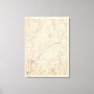 Barre, Massachusetts Canvas Afdruk