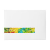 Barre ou Bat mitzvah Recouvrir le Étiquette de adr (Devant)