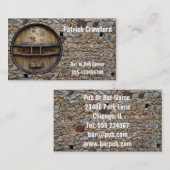 Barre ou carte de visite de propriétaire ou de (Devant / Derrière)