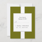 Barre ou cartes de réponse Bat mitzvah (Dos)