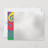 Barre ou Merci Bat mitzvah Élégantes torsades (Devant)