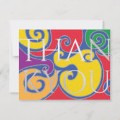 Barre ou Merci Bat mitzvah Élégantes torsades (Dos)