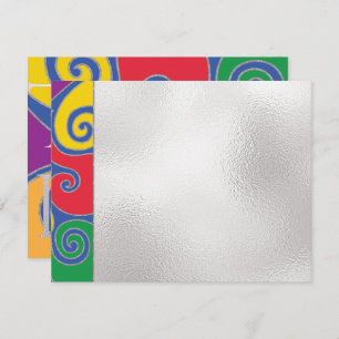 Barre ou Merci Bat mitzvah Élégantes torsades