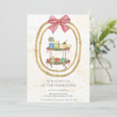 Barre Panier Bow | Invitation du réveillon du Nouv (Debout devant)