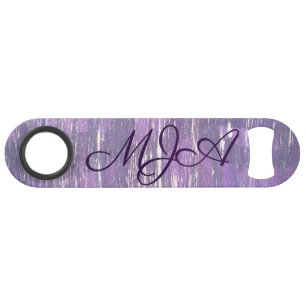 Barre Plum Brochure chic en argent violet