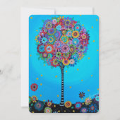 barreau bat mitzvah ARBRE DE LA VIE INVITATIONS (Devant)