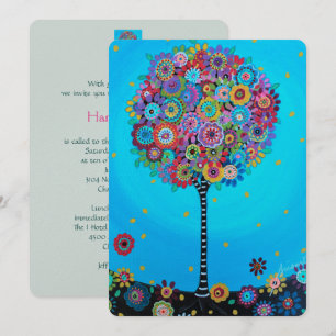 barreau bat mitzvah ARBRE DE LA VIE INVITATIONS