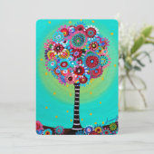 barreau bat mitzvah ARBRE DE LA VIE INVITATIONS (Debout devant)