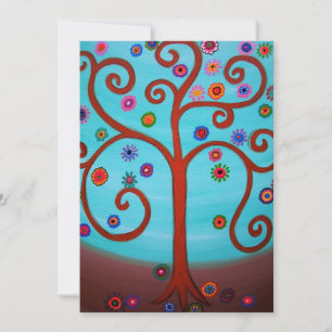 barreau bat mitzvah ARBRE DE LA VIE INVITATIONS