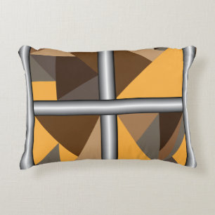 Barred Accent Pillow Kussen