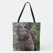 Barred Owl Canvas tas (Voorkant)