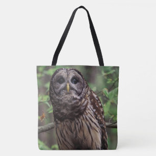 Barred Owl Canvas tas