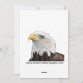 Barred Owl Christmas Kaart (Achterkant)