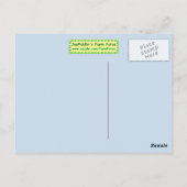 Barred Owl (Hoot Owl) Briefkaart (Achterkant)