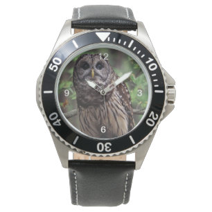 Barred Owl Horloge