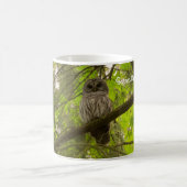 Barred Owl Koffiemok (Center)