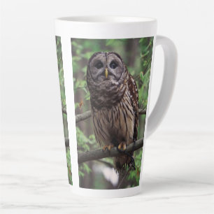 Barred Owl Latte Mok