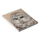 Barred Owl Notitieblok (Schuin)