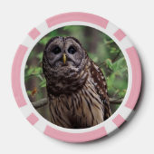 Barred Owl Poker Chips (Achterkant)