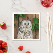 Barred Owl Servetten (Insitu)