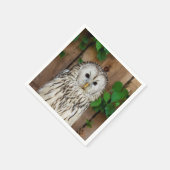Barred Owl Servetten (Hoek)