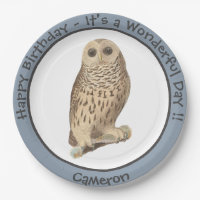 Barred Owl - Verjaardag of ander feestthema evenem