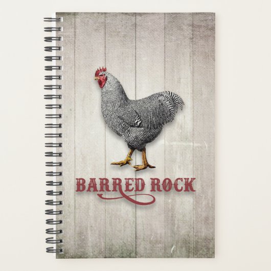 Barred Rock Chicken Planner (Voorkant)